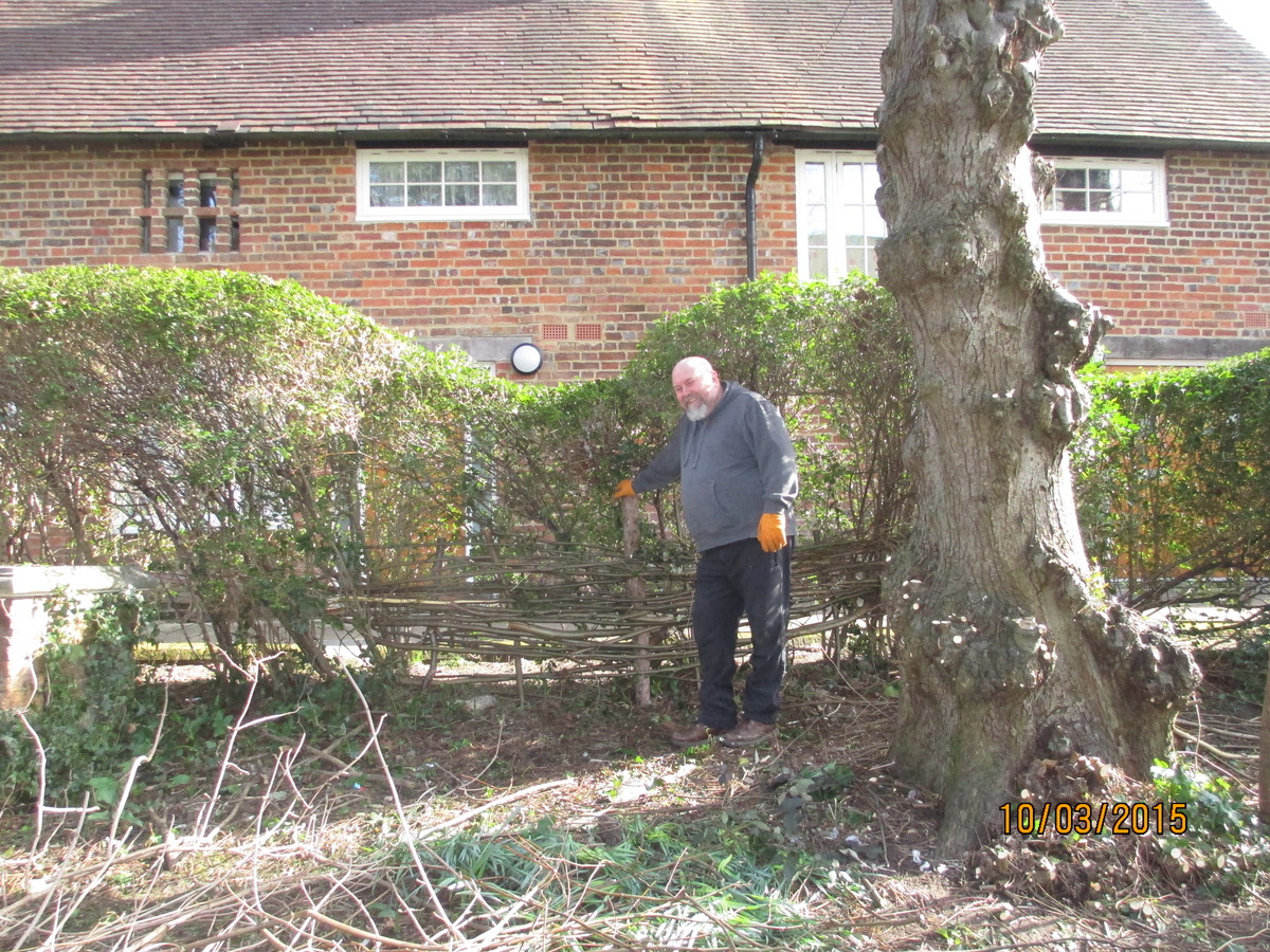 Neil's Fence at St Martin's Church